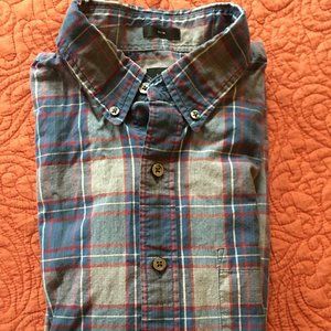 J.Crew Plaid Button-Up